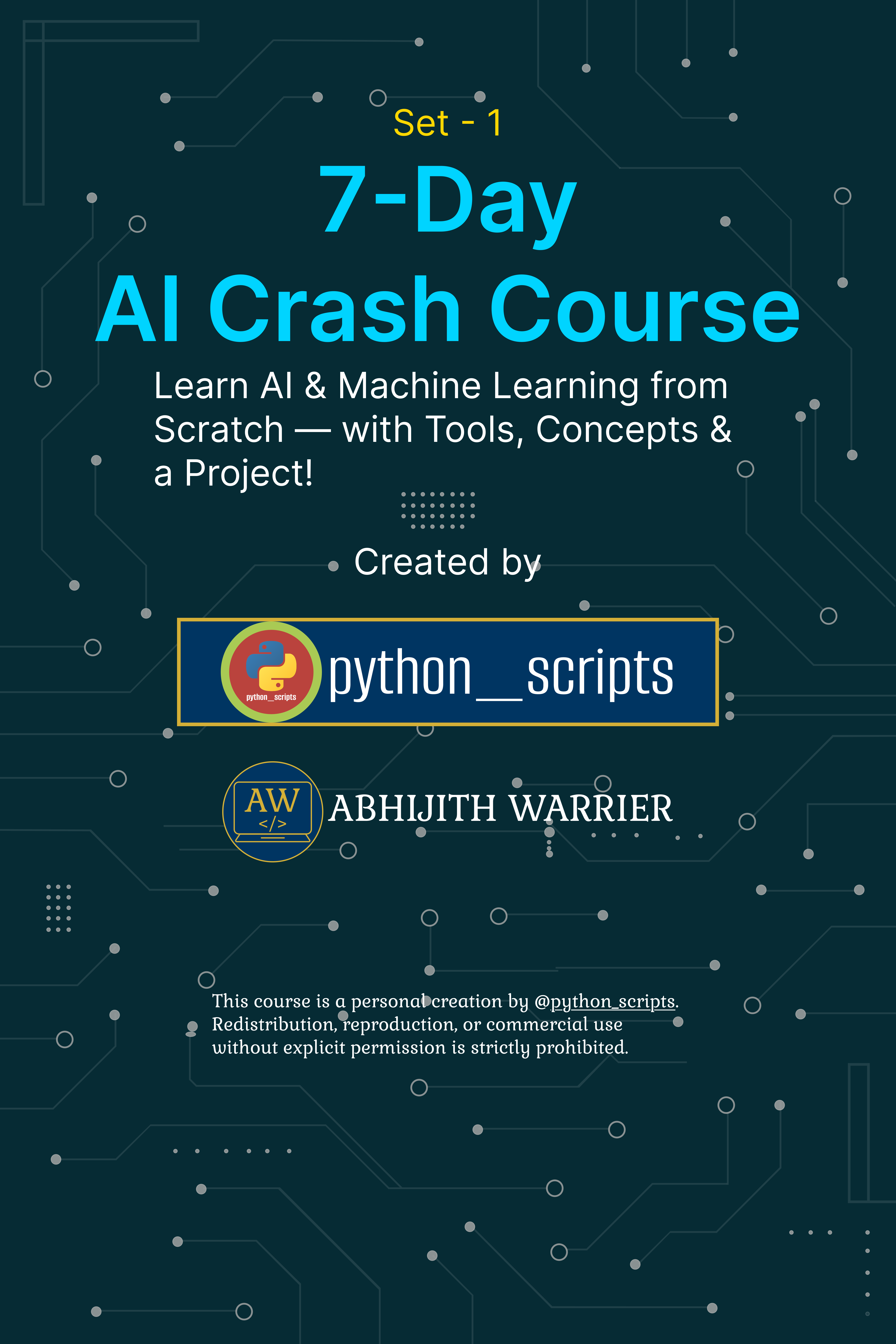 7-Day AI Crash Course