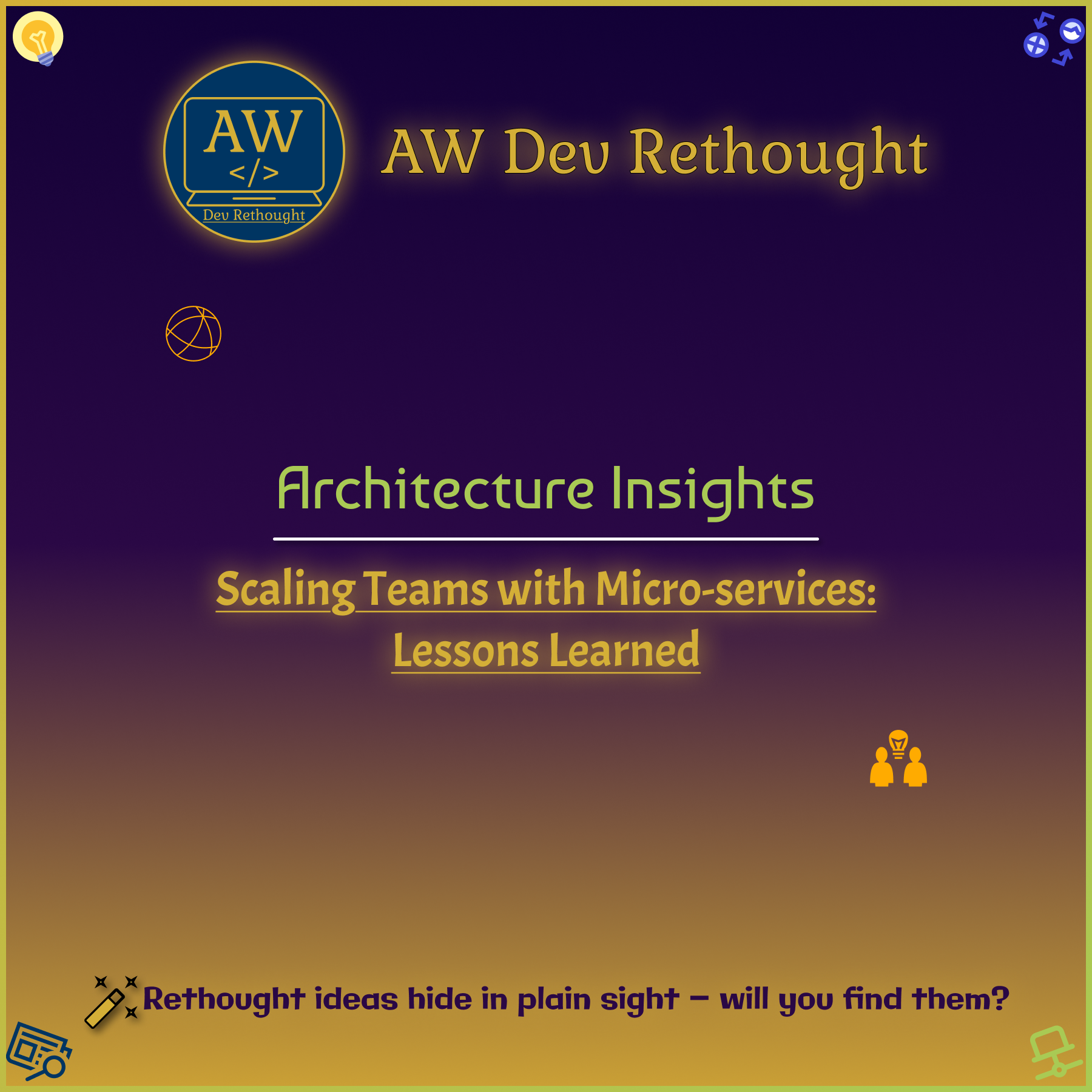 Architecture Insights: Scaling Teams with Micro-services — Lessons Learned