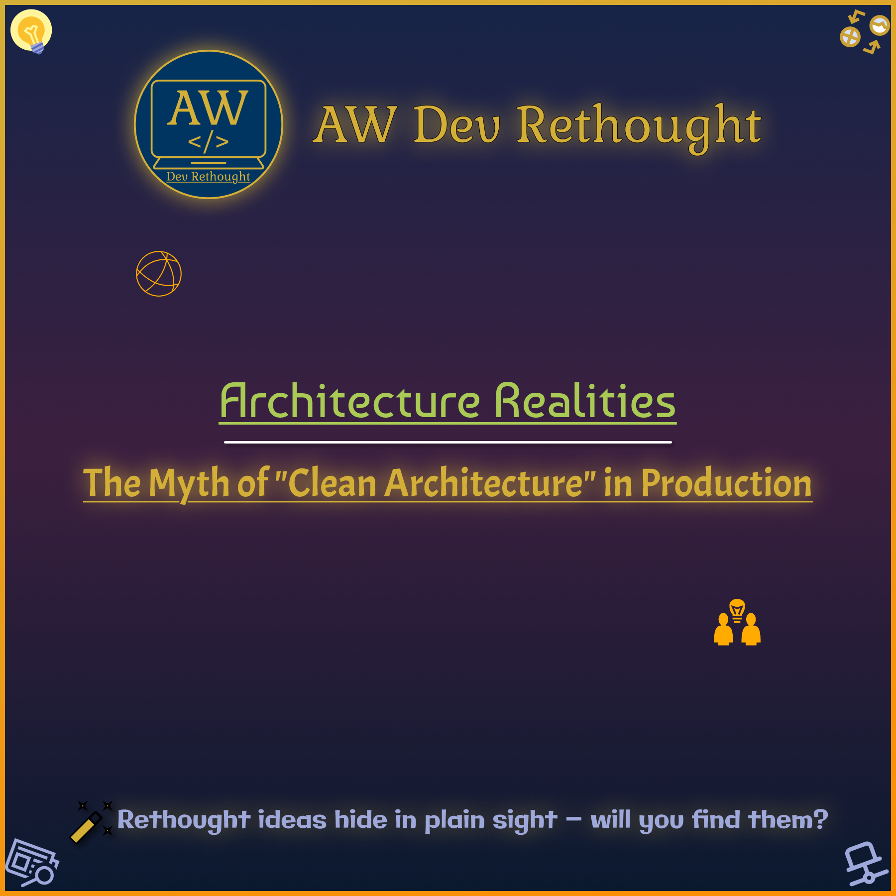 Architecture Realities: The Myth of "Clean Architecture" in Production