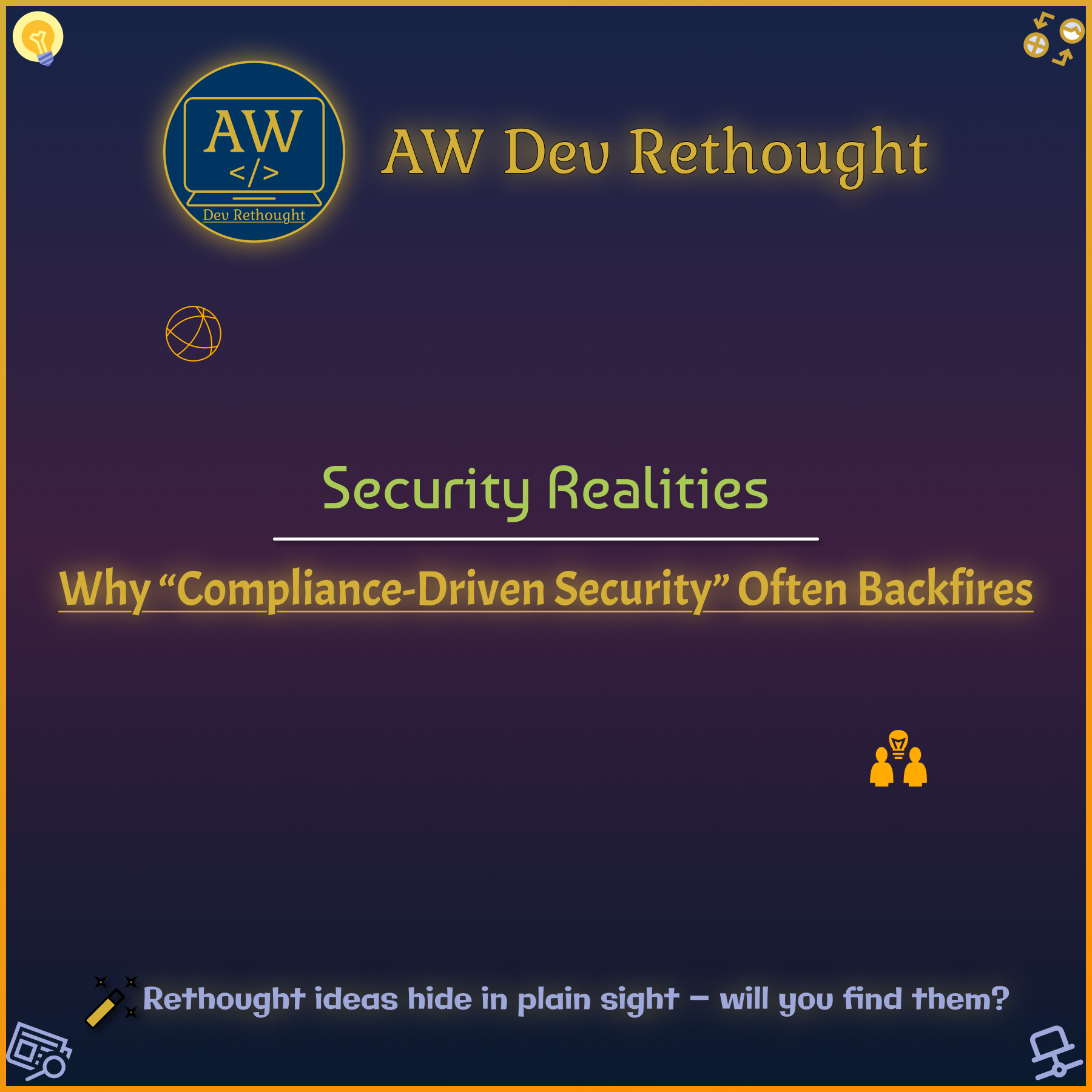 Security Realities: Why “Compliance-Driven Security” Often Backfires