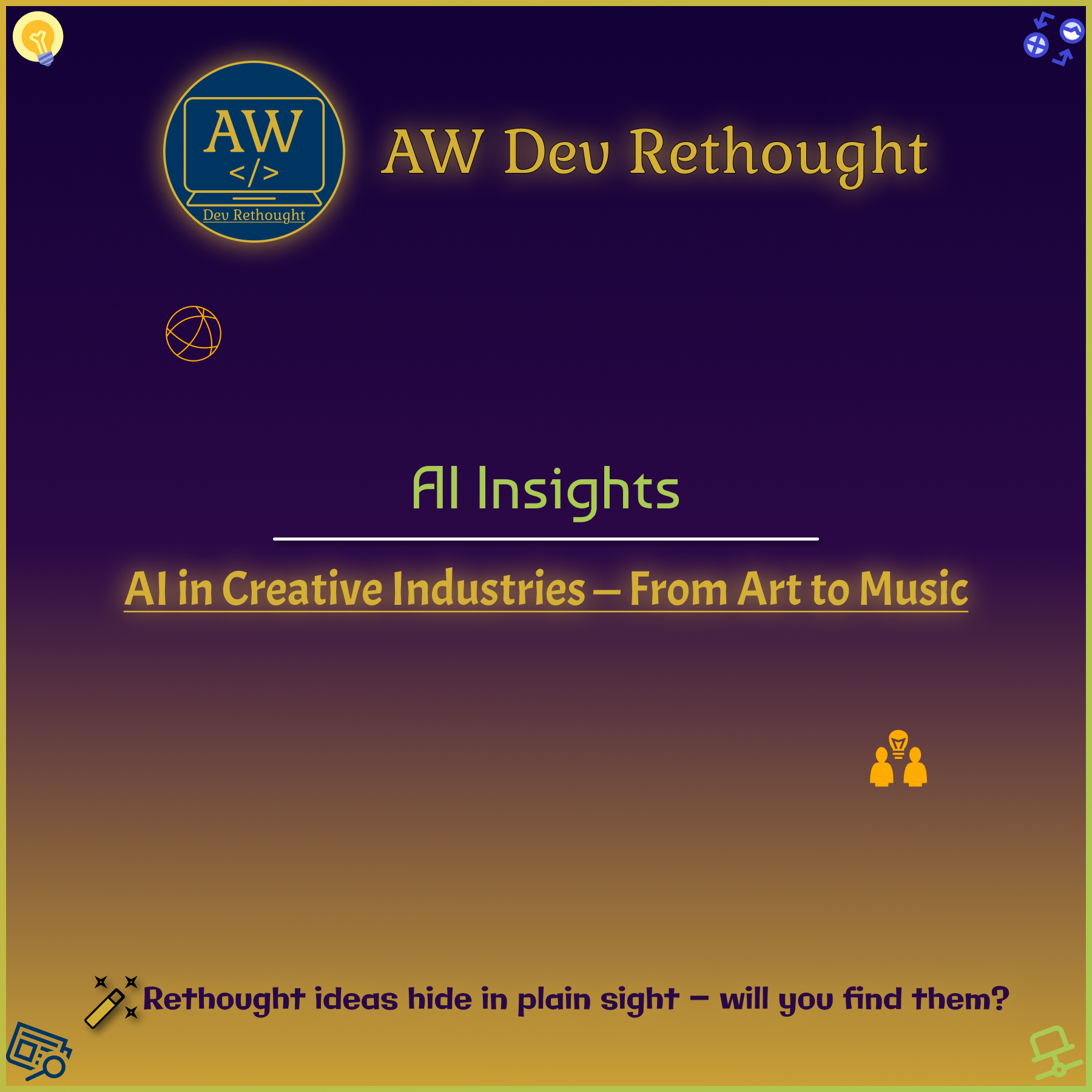 AI Insights: AI in Creative Industries — From Art to Music