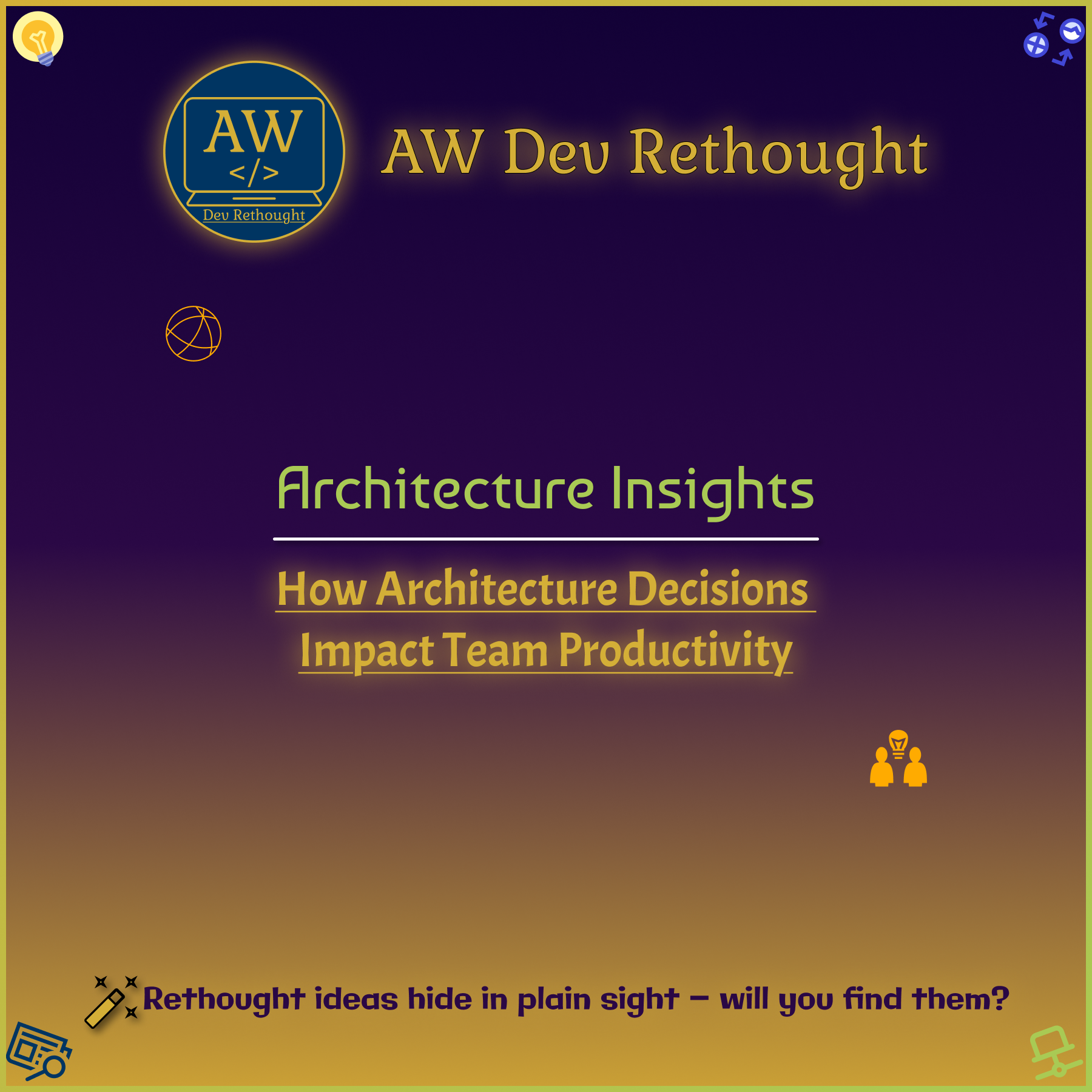 Architecture Insights: How Architecture Decisions Impact Team Productivity