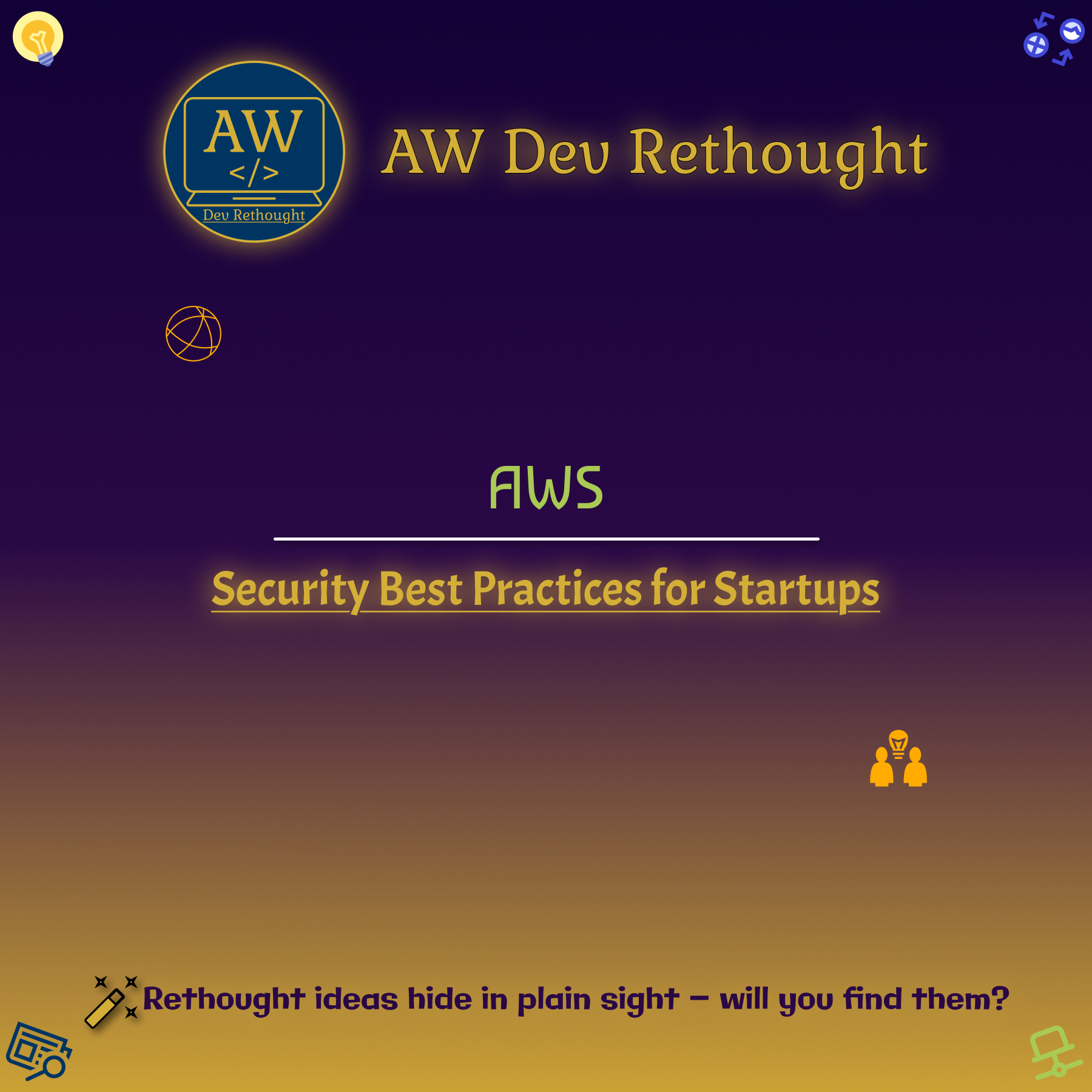 AWS: Security Best Practices for Startups