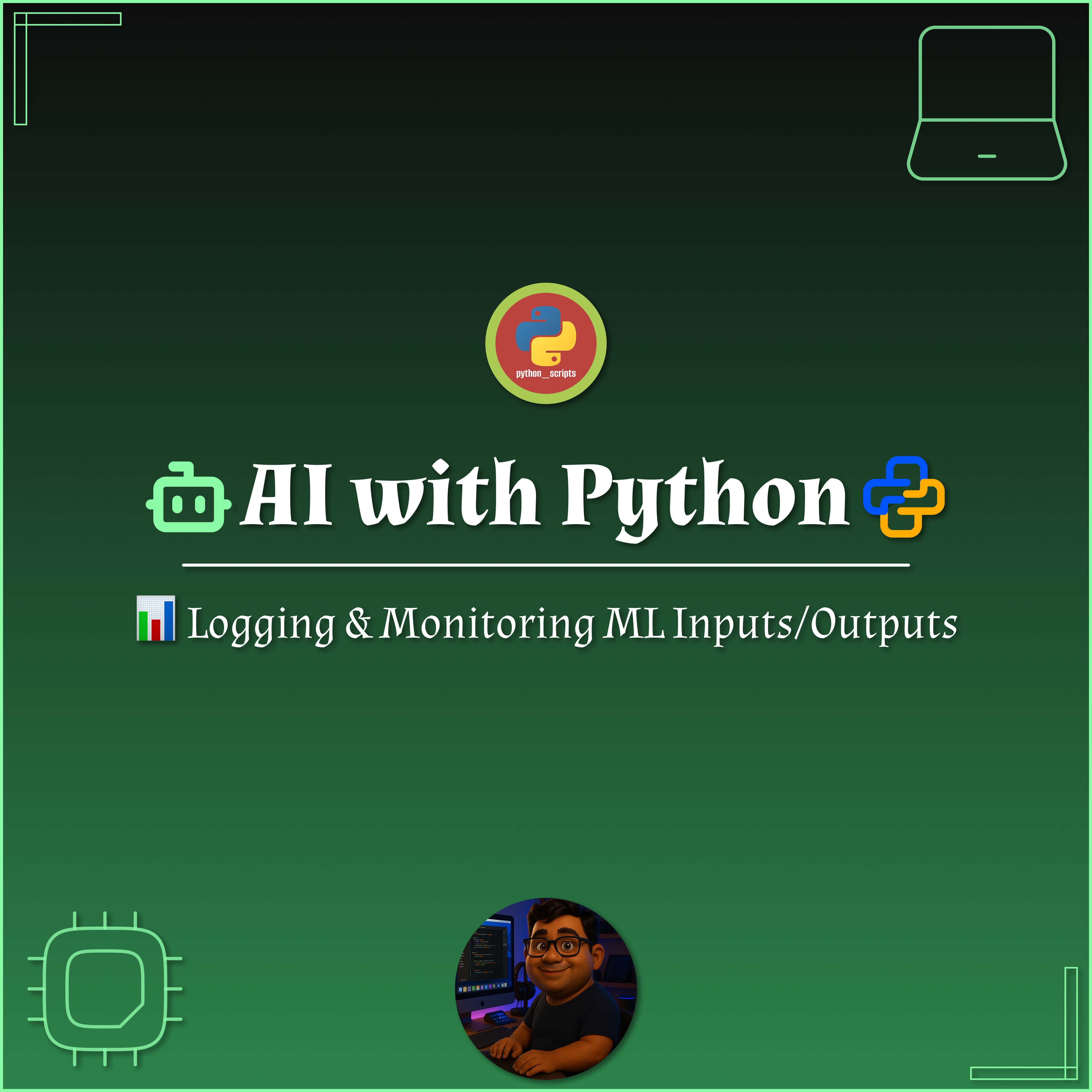 🧠 AI with Python – 📊 Logging & Monitoring ML Inputs/Outputs