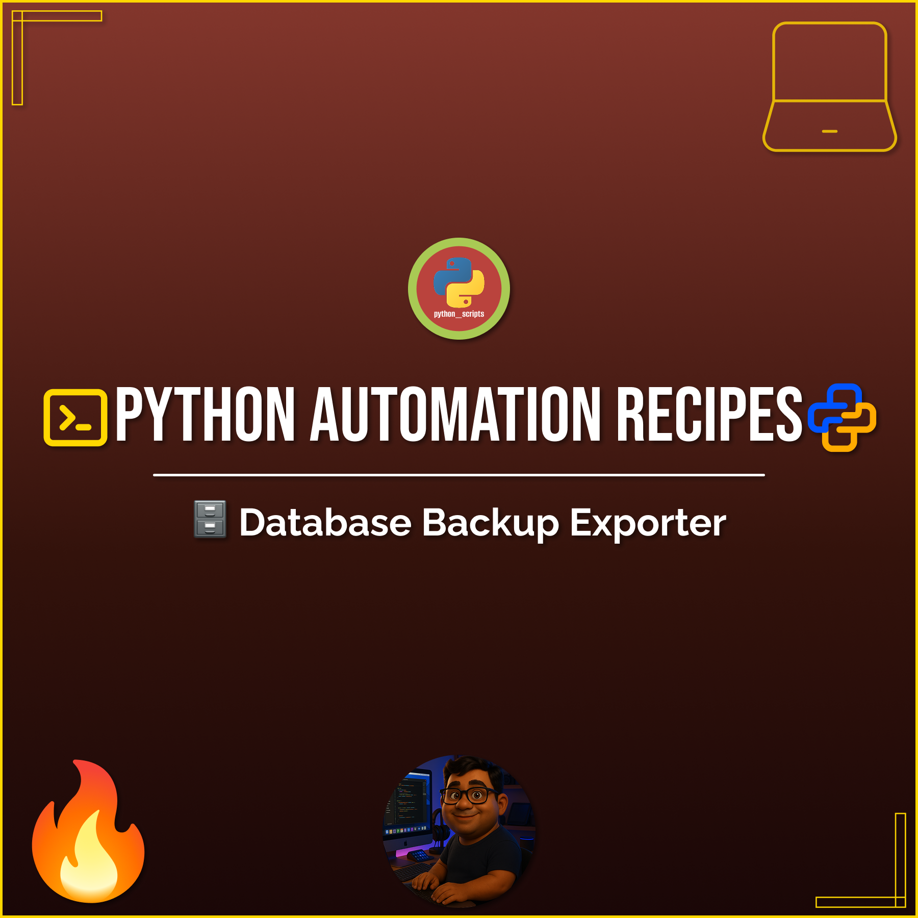 🧩 Python Automation Recipes – 🗄️ Database Backup Exporter