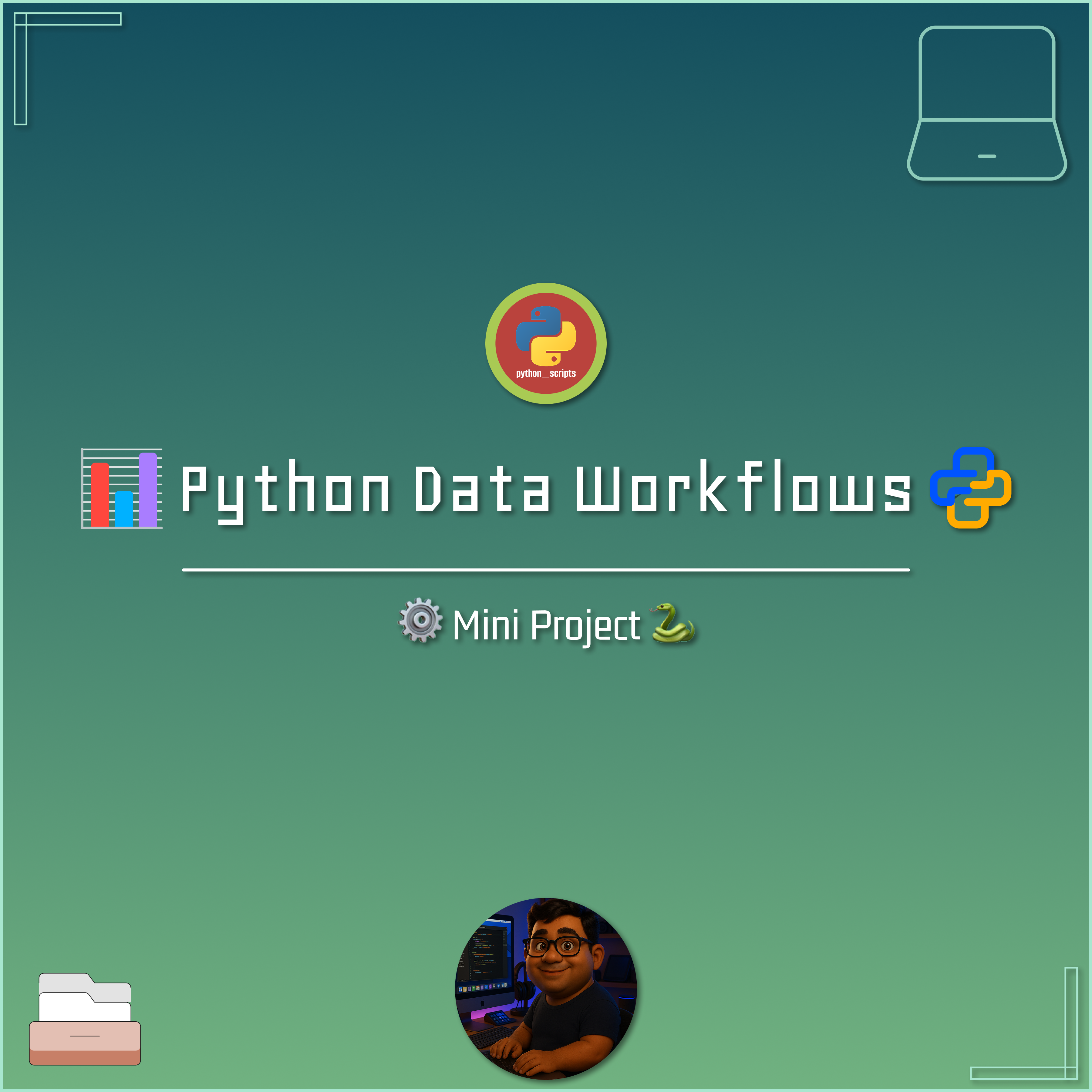 📊 Python Data Workflows – ⚙️ Mini Project 🐍